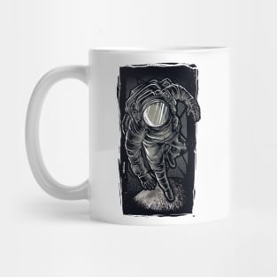 Solo Astronaut Space love - Moon Lovers Mug